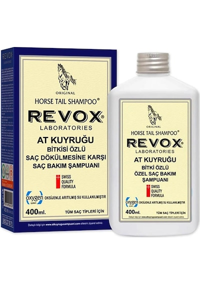 Revox At Kuyruğu Bitki Özlü Saç Bakım Şampuanı 4 x 400 ML