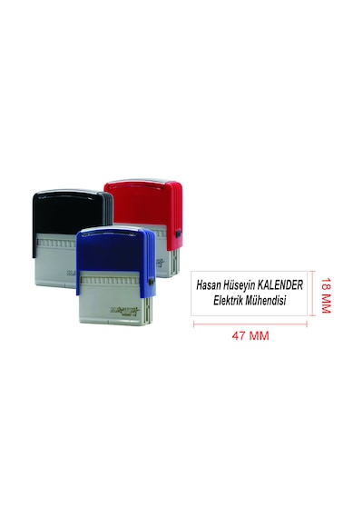 Mühendis Kaşesi Kırmızı-Siyah N11.6945