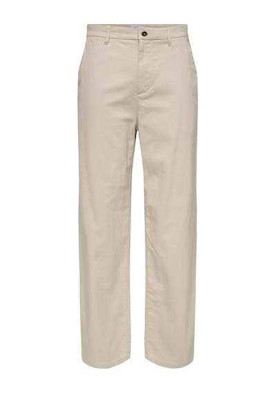 Only & Sons Onsbob Loose Cot Lın 0007 Pant Noos Erkek Gray Pantolon - 22031565 Gri