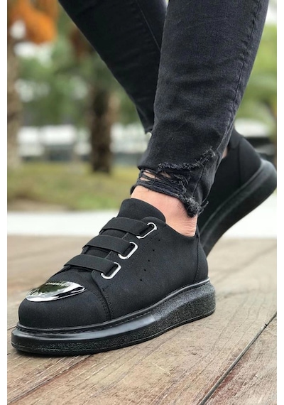 Chekich Ch251 - Sst Mirror Suede Erkek Ayakkabı Sıyah Çok Renkli