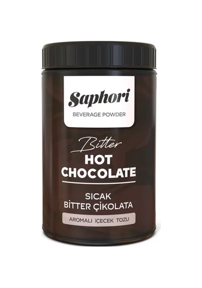 Saphori Sıcak Bitter Çikolata Aromalı İçecek Tozu 1 Kg 1 KG