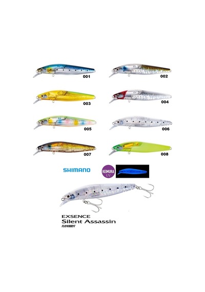 Shimano Exsence Silent Assassin Flash Boost 99S 9.9cm 17gr Yem