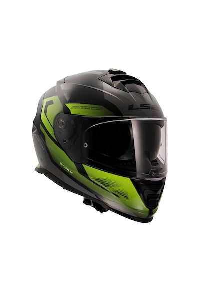 Ls2 Storm 2 Kronos Kapalı Kask Gri - Sarı