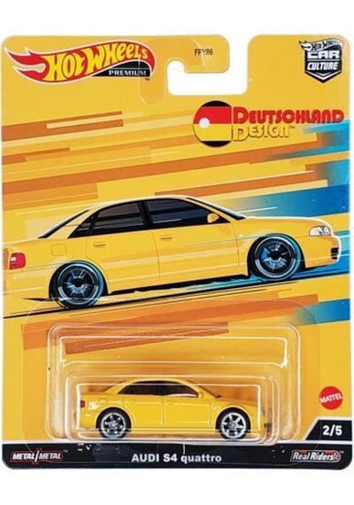 Hot Wheels Premium Car Culture Audi S4 Quattro Hcj95