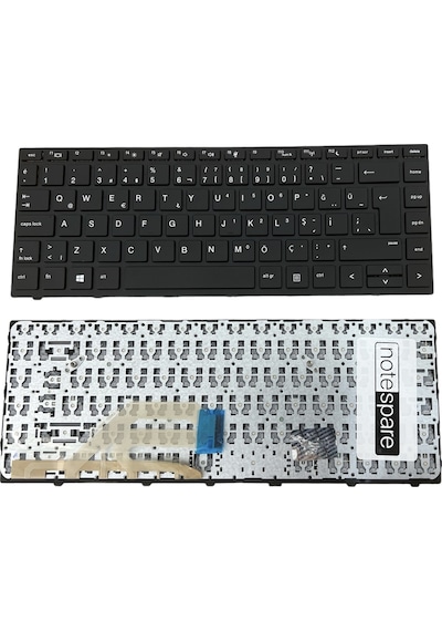 Hp Uyumlu Probook 645 G4 3xh25av Klavye Siyah Tr Çerçeveli