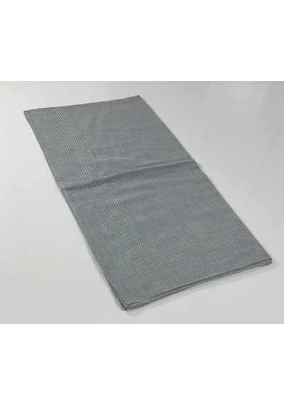 Miray Büyük Boy Pano Pamuk Eşarp - 120 X 120 - 0616 Açık Gri