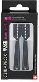 Curaprox Black İs White Travel Fırça Yedek Başlık 2li