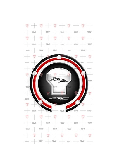Africa Twin Crf Adventure Kırmızı Siyah Depo Kapak Pad
