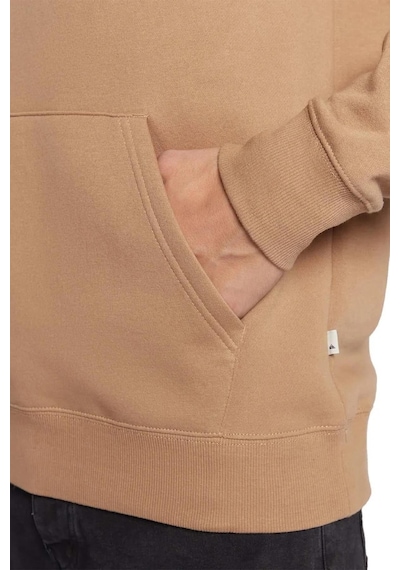 Quiksilver Eqyft04450 Big Logo Hoodie Kahverengi Erkek Sweatshirt Kahverengi
