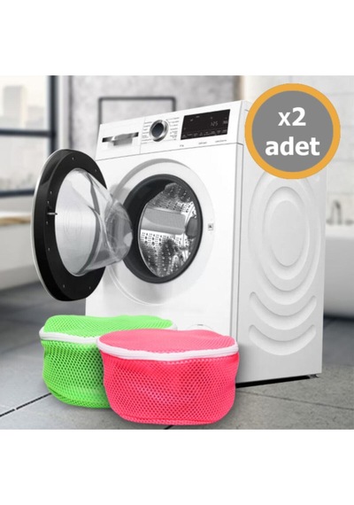 2 Adet Ultra Lüx Sütyen Ve Çamaşır Yıkama Filesi Pembe Diğer