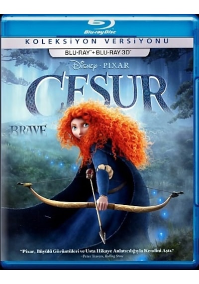 Brave - Cesur 3D Blu-Ray +2D Blu Ray Combo