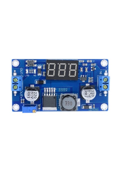 Xl6009 4a Dc-dc Led Voltmetreli Ayarlanabilir Güç Yükseltici Modülü - Lm2577