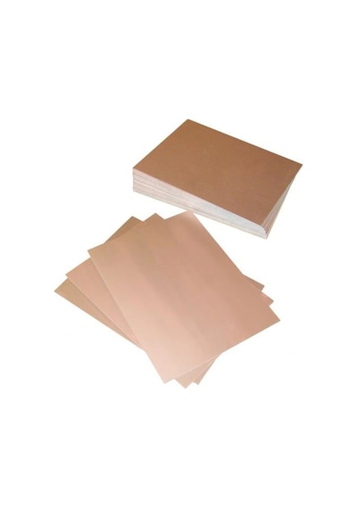 5x10 Bakır Plaket 50x100mm