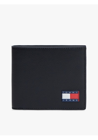Tommy Hilfiger Tjm Herıtage Leather Cc Wallet Erkek Siyah Cüzdan - Am0am14356
