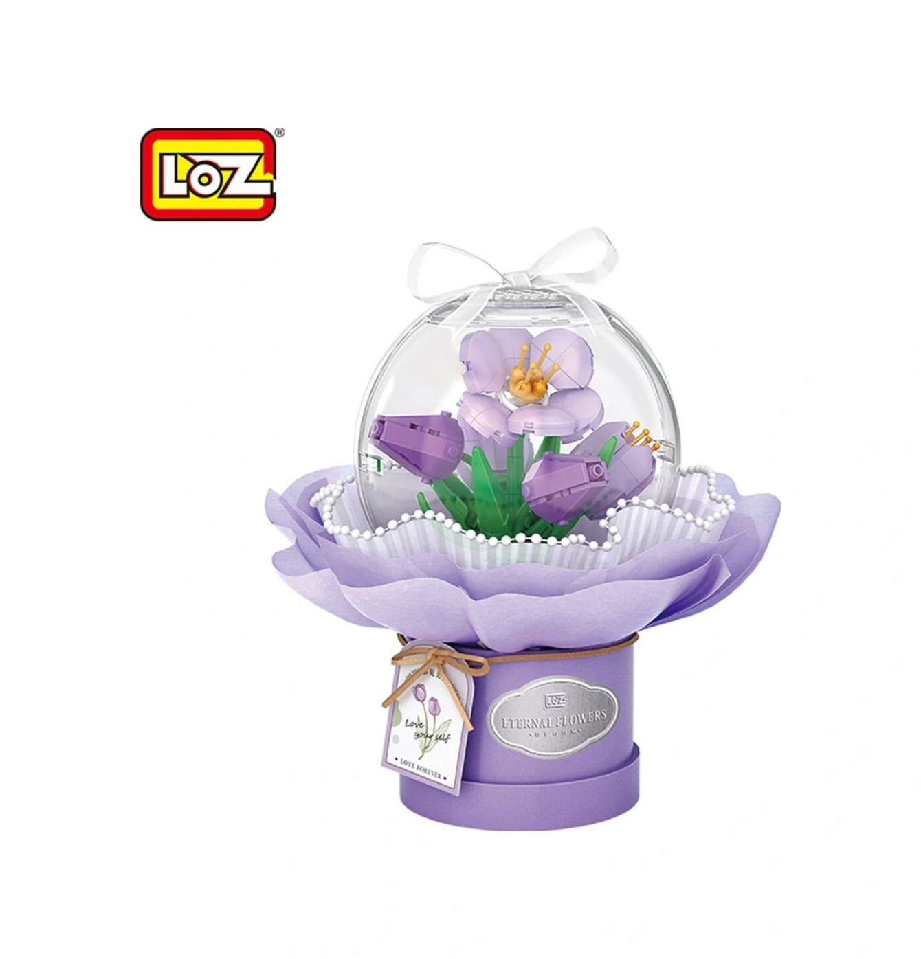 Lz1297 Nessiworld Ledli Nessiworlde Buketi Block Oyuncak 272 Parça