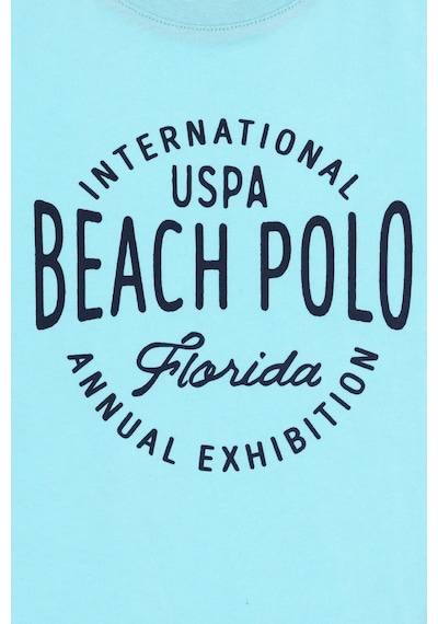 U.S. Polo Assn. Erkek Çocuk Aqua Bisiklet Yaka Tişört 50307129-VR007