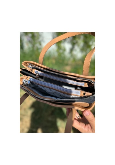 Just Polo Kadın El Ve Omuz Çantası 2066mh Siyah Camel 35636834
