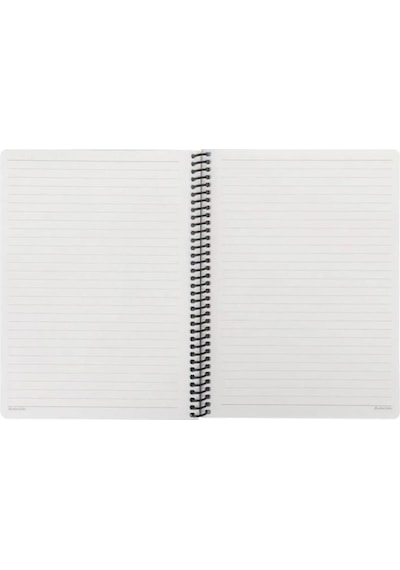 Keskin Hisli Şeyler A4 Çizgili Spiralli Stickerli Defter Dinlenmek İstiyorum 80yp