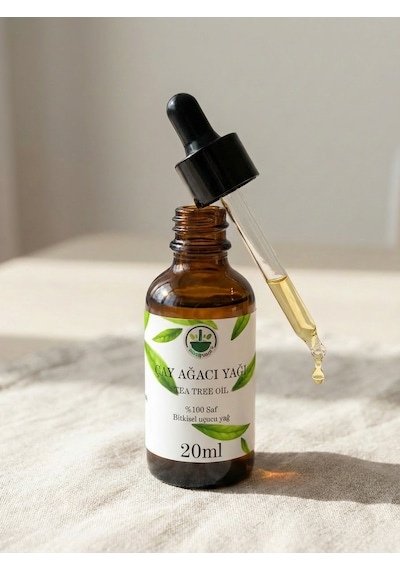 Çay Ağacı Uçucu Yağı Tea Tree Essential Oil Melaleuca Alternifolia Saf Doğal 20 Ml 20 ML