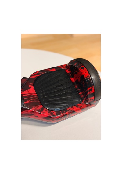 Hoverboard 6.5 İnç Led Işıklı Taşıma Kollu 36v 5.2ah Elektrikli Kaykay Bordo