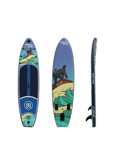 Wave Fighter Paddle Board / Sup Board 335 Cm