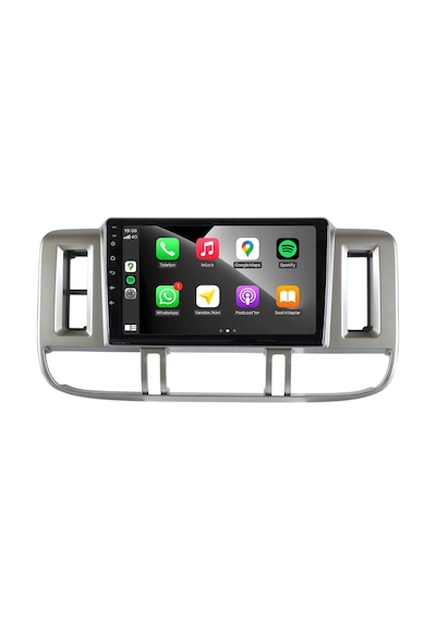 Nissan X - Trail - Araç Multimedya Ekran - 4gb 64gb - S - Gri - 2002 - 2004 - 9 Inch - Myway