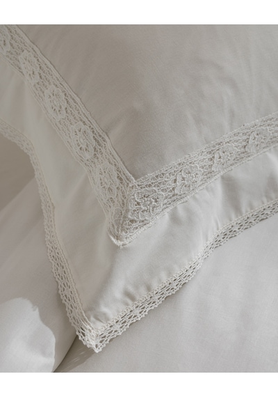 Madame Coco Kaviera Çift Kişilik %100 Pamuk Brodeli Nevresim Takımı - Beyaz 8684427186299 Beyaz