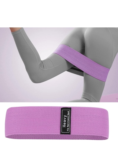 Gus Company Kalça Squat Bandı Dokuma - Fabric Glute Resistance Circle Booty Band Mor