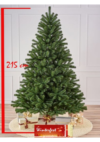 Yılbaşı Çam Ağacı 210 Cm 800 Gür Dallı Demir Ayaklı