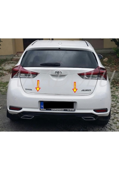 Toyota Uyumlu Auris Formlu Krom Bagaj Alt Çıtası 2013 Üzeri N11.18110