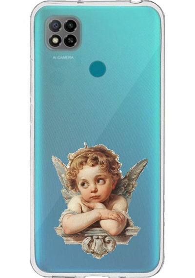 Redmi 9c / 10a Uyumlu Cupid's Dream Eros Un Rüyası Baskılı Silikon Kılıf Renkli