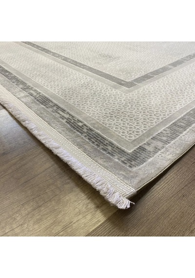 Hoom Rugs Grandy 4691 Antrasit Modern Halı Antrasit Beyaz