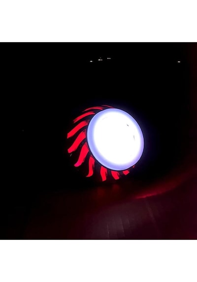 Cg - Çita Angel Far Kırmızı - Mavi Beyaz Çakarlı Angel Far Ampulu