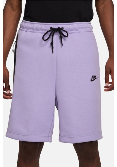 Nike Sportswear Tech Fleece Shorts Günlük Pamuklu Spor Şort Lila Lila
