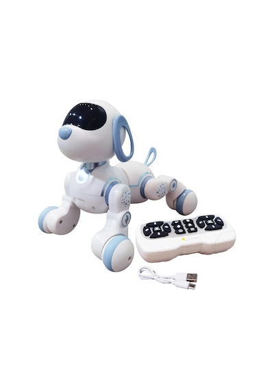 Uzaktan Kumandalı 30 Fonksiyon Akıllı İnteraktif Öğretici Robot Oyuncak Köpek Köpek
