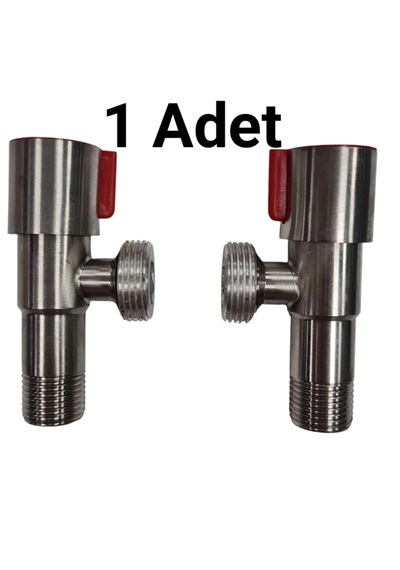 Asl-233 İnox Renkli Aç Kapa Çamaşır Ve Bulaşık Makine Musluğu Inox