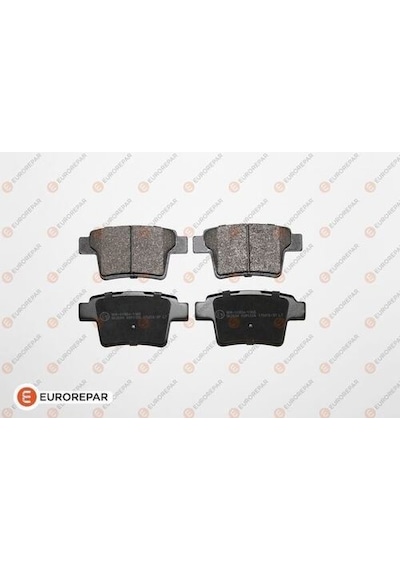 Eurorepar-psa 1617278080 E 4 Rr Br Pads 1617278080