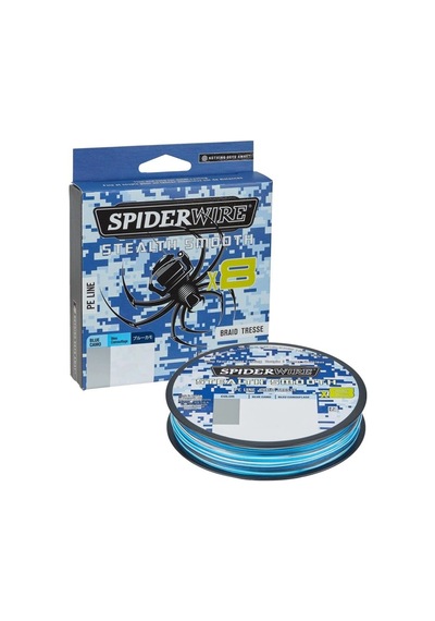 Spider Wire Stealth Smooth8 X8 Pe Braid 150m Blue Camo Örgü İp 0.07mm 0.07mm