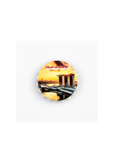 Singapur Temalı Magnet Kapak Açacak