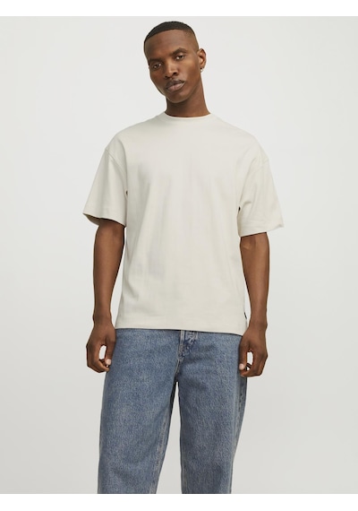 Jack & Jones Erkek Loose Fit Kısa Kollu Tişört - Urban Moonbeam Çok Renkli Jack & Jones Erkek Loose Fit Kısa Kollu Tişört - Urban Moonbeam Çok Renkli
