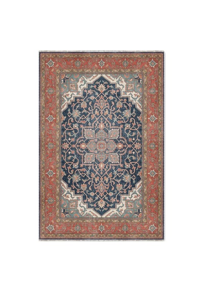Dekoratif Halı Kaymaz Taban Leke Tutmaz Yıkanabilir Kilim Özel Ölçü Salon Halısı 3041