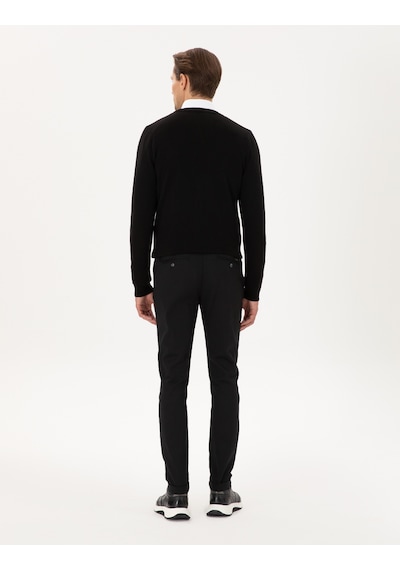 Pierre Cardin Erkek Siyah Pantolon Kanvas-chino 50295932-vr046 Siyah