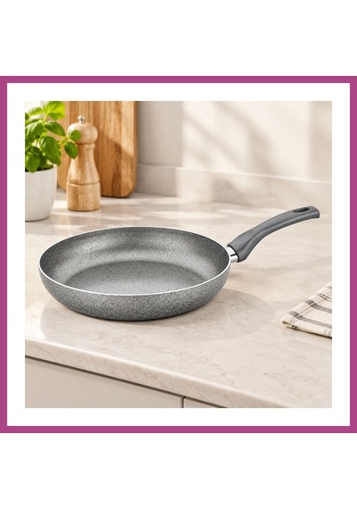 Gees Global Granit Tava 26 Cm Tek Saplı Gbzs