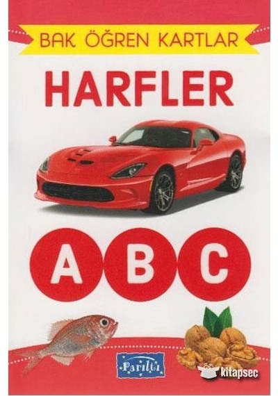 Bak Öğren Kartlar-Harfler - Parıltı Yayıncılık