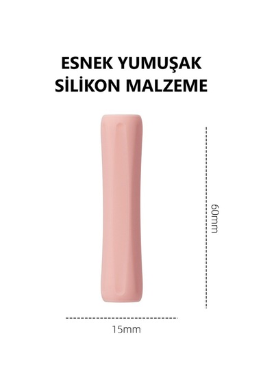 Pencil 1. Nesil / 2. Nesil / Usb-c / Pro Uyumlu Parmak Desteği Silikon Dokunmatik Kalem Tutacağı 01