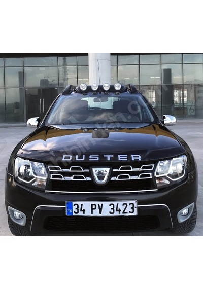 Dacia Duster Kaput Rüzgarlığı Kaput Koruyucu 3.2 Mm Kalın Plastik 2018-2020