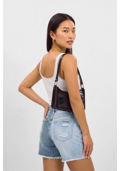 Banny Jeans Kadın Mavi Yırtık Detaylı Jean Şort