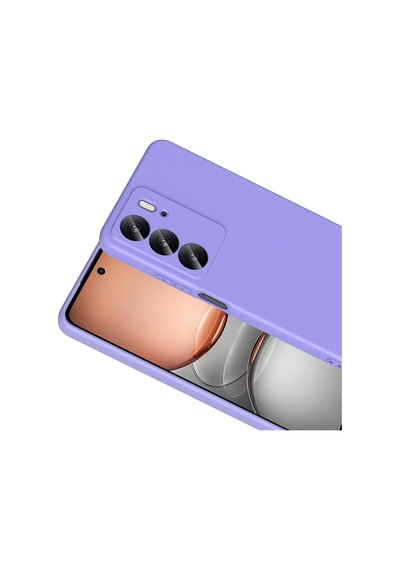 Realme C75 Kılıf Zore Mara Lansman Kapak Kırmızı