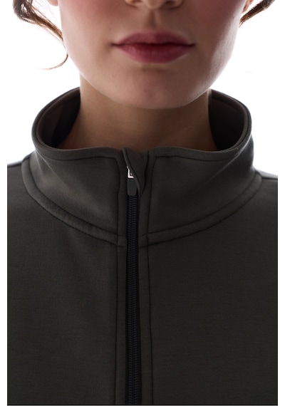 Penti Haki Silky Feel Color Block Sweatshirt