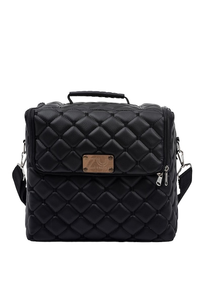 Zuu Bags Profesyonel Makyaj Lifting Tırnak Büyük Kapasiteli Katlı Makyaj Çantası